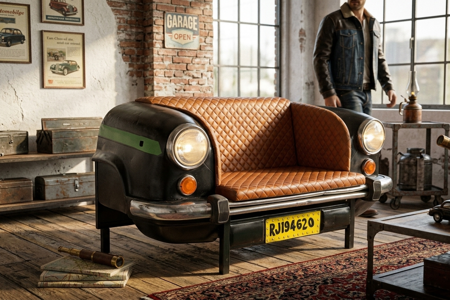Vintage Car Sofa