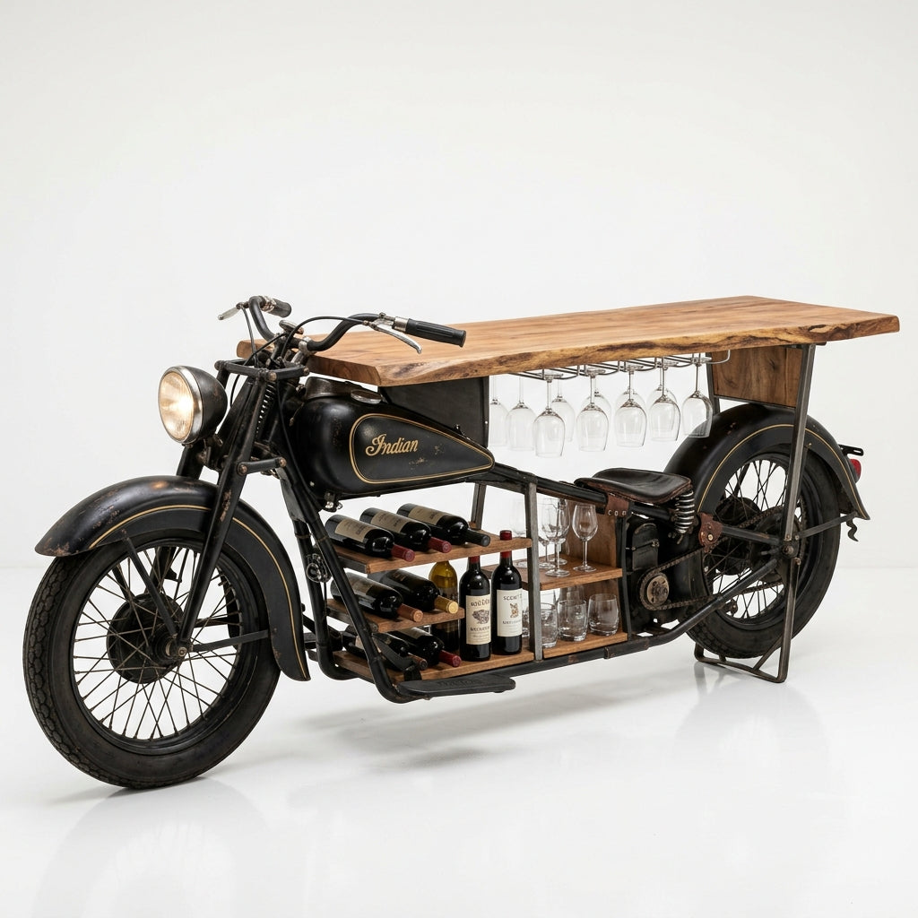 Motorcycle Bar Table